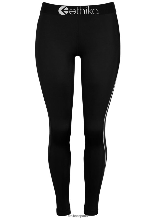 ropa mujer Ethika Rendimiento bajo cero ajustado de longitud completa - negro FD68J1473