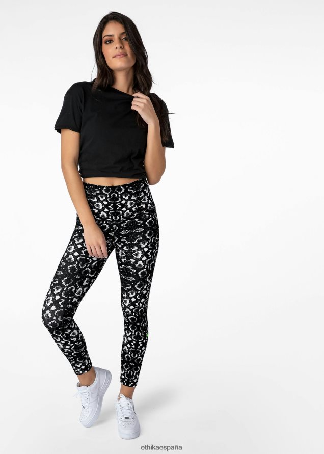 ropa mujer Ethika boa ajustada de cintura alta - petite 25" FD68J1459