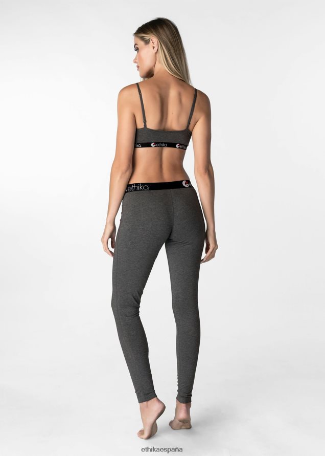ropa mujer Ethika leggings jaspeado oscuro FD68J1444