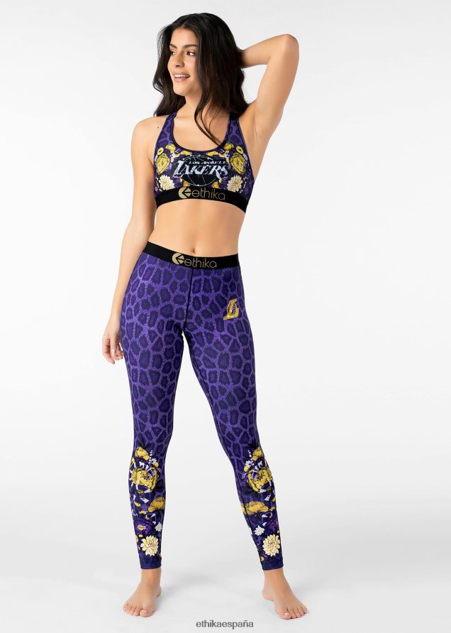 ropa mujer Ethika leggings lakers - goteo FD68J1492