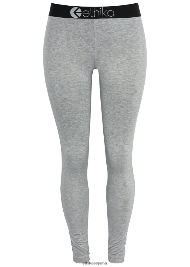 ropa mujer Ethika leggings premium modal - jaspeado claro FD68J1449