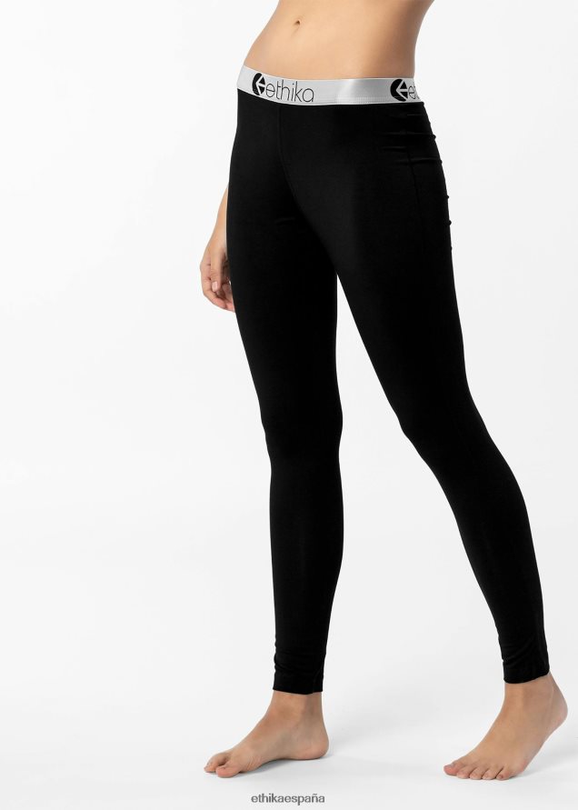 ropa mujer Ethika leggings premium modal - negro FD68J1448