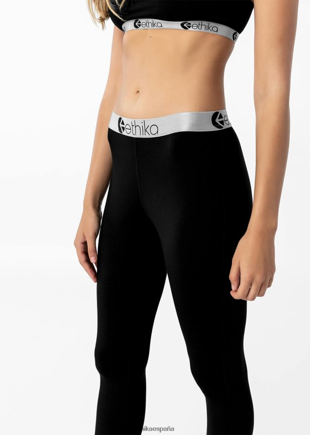 ropa mujer Ethika leggings premium modal - negro FD68J1448