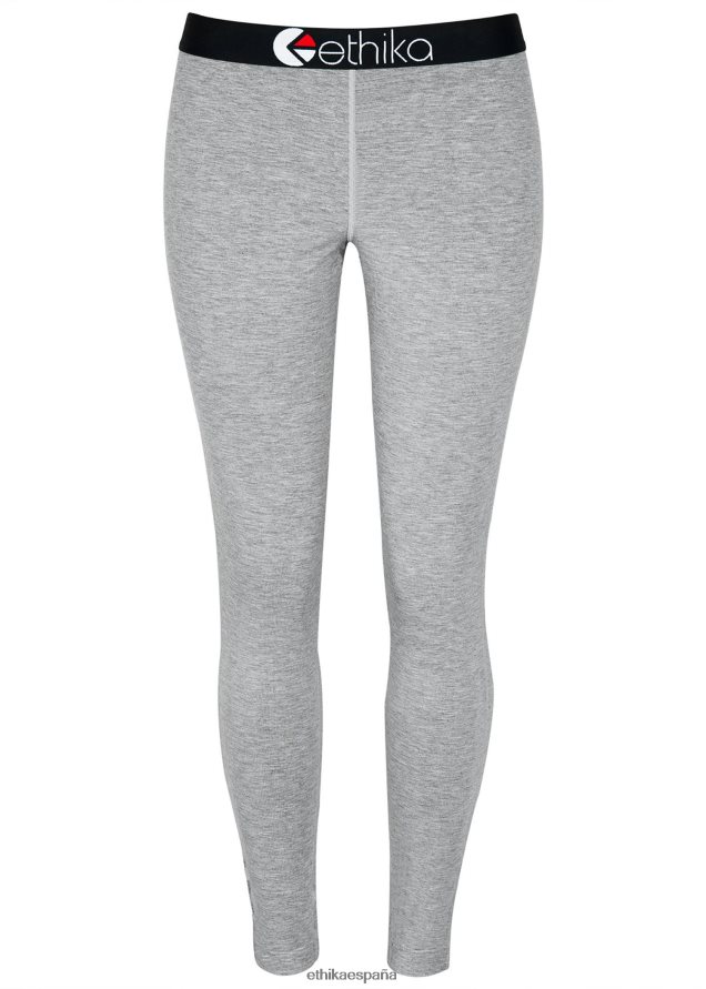 ropa mujer Ethika leggins jaspeado claro FD68J1445