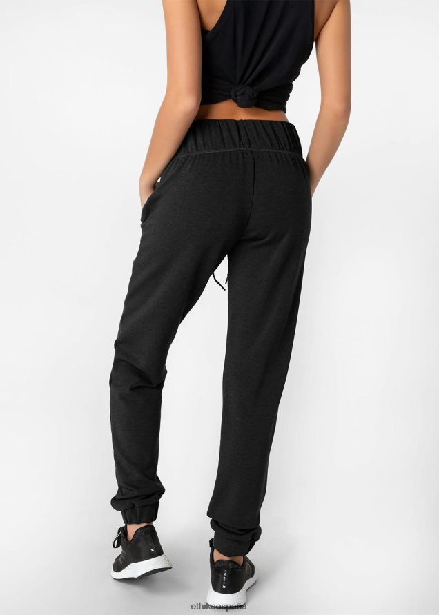 ropa mujer Ethika pantalón de chándal gris oscuro - largo FD68J1435