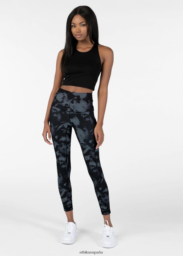 ropa mujer Ethika tinte ahumado ajustado de cintura alta - petite 25" FD68J1456