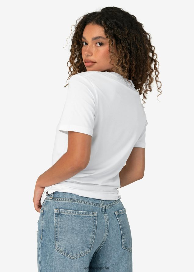 ropa mujer Ethika Camiseta modal ajustada con cuello redondo - Thermo Icon FD68J1402