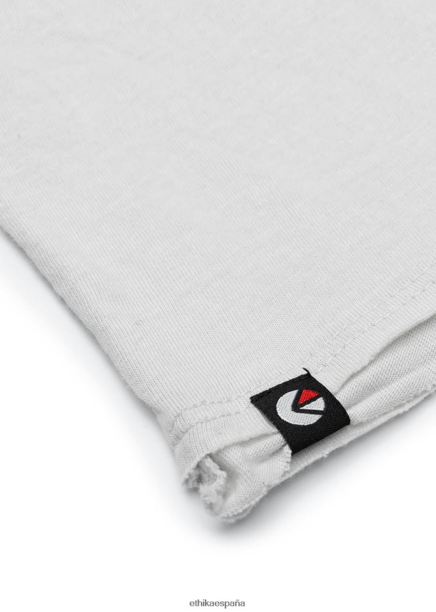 ropa mujer Ethika camiseta desgastada - gris FD68J1398