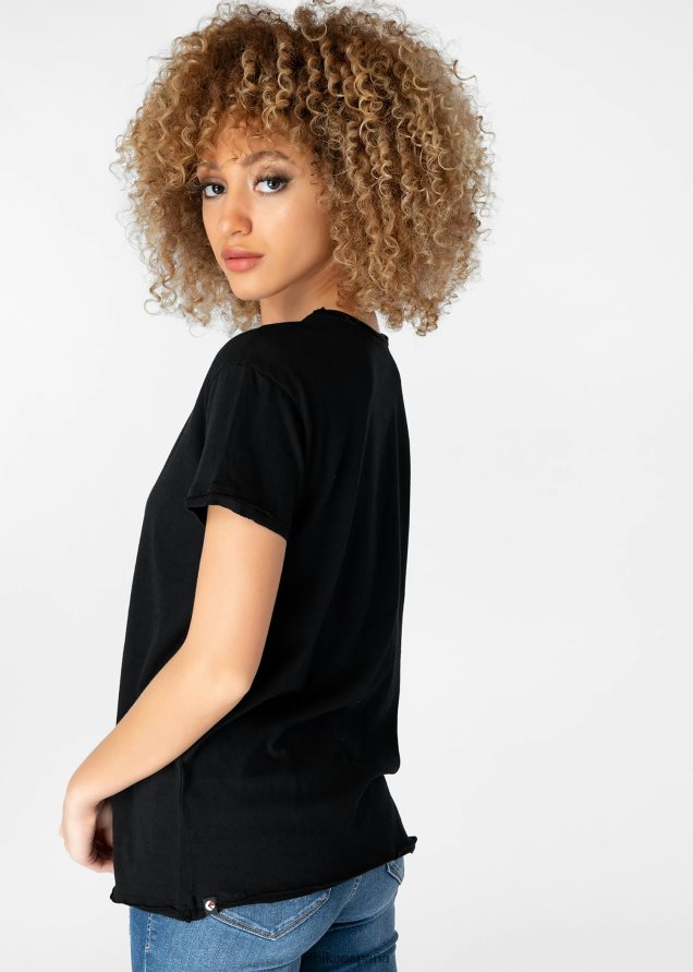 ropa mujer Ethika camiseta desgastada - negro FD68J1399
