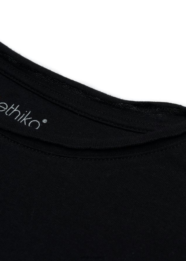 ropa mujer Ethika camiseta desgastada - negro FD68J1399