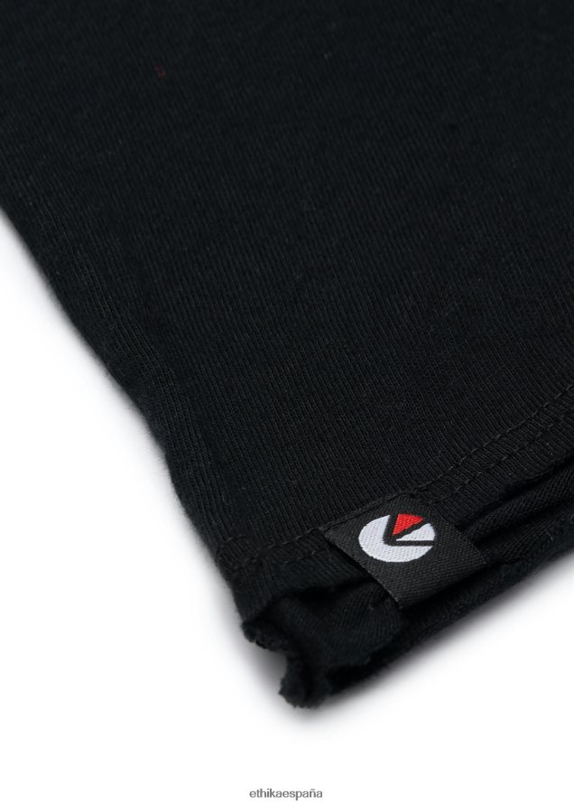 ropa mujer Ethika camiseta desgastada - negro FD68J1399