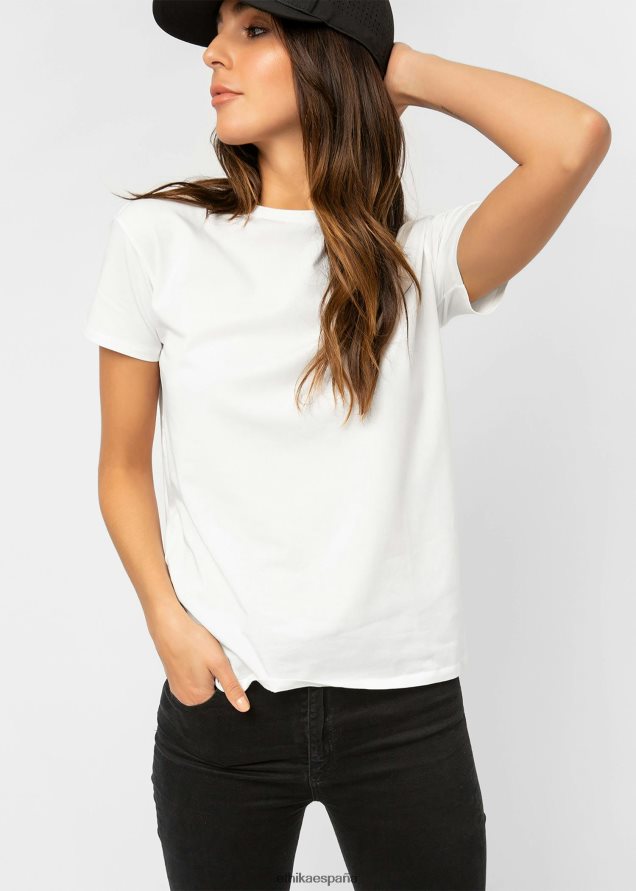 ropa mujer Ethika camiseta novio blanca FD68J1414