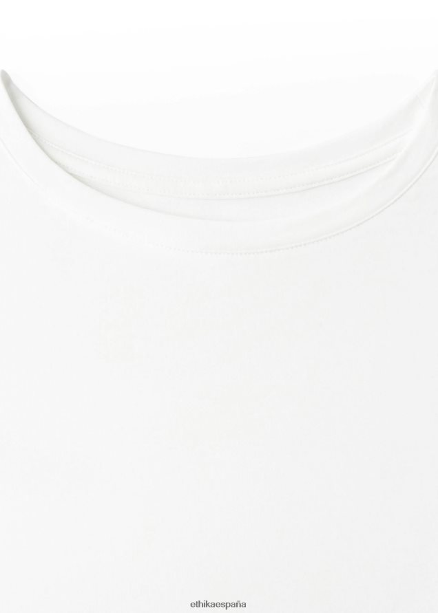 ropa mujer Ethika camiseta novio blanca FD68J1414