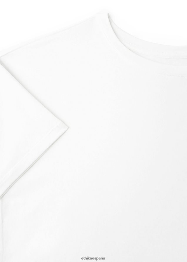 ropa mujer Ethika camiseta novio blanca FD68J1414