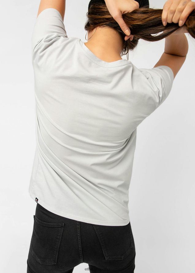 ropa mujer Ethika camiseta novio gris FD68J1413