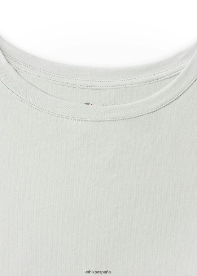 ropa mujer Ethika camiseta novio gris FD68J1413