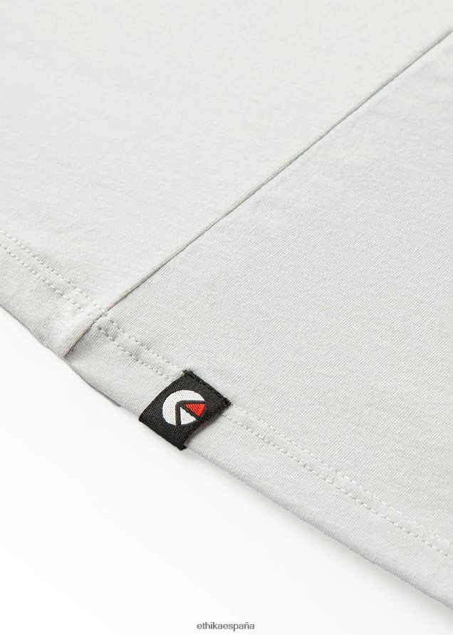 ropa mujer Ethika camiseta novio gris FD68J1413