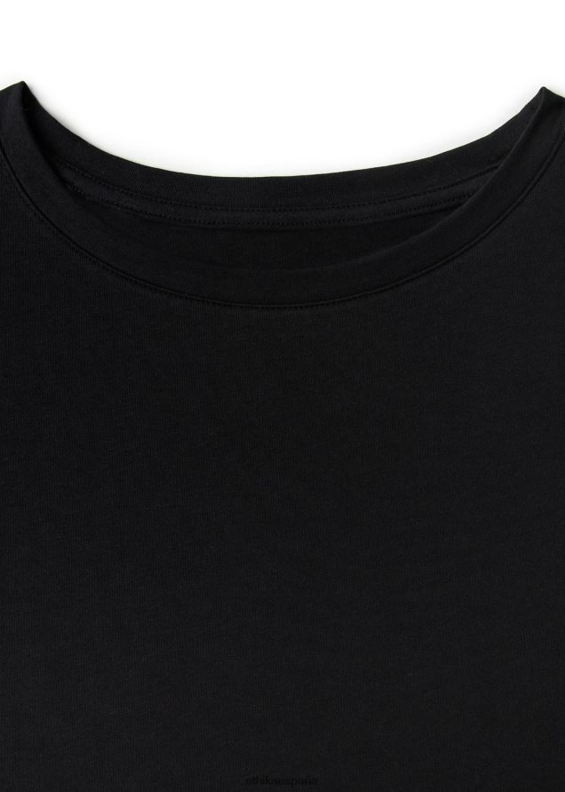ropa mujer Ethika camiseta novio negro FD68J1412