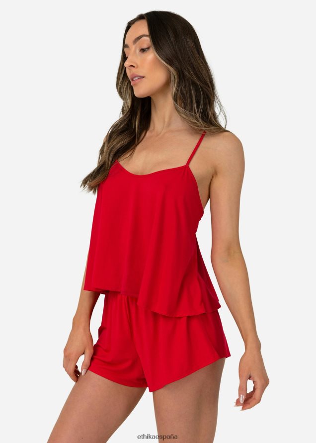 ropa mujer Ethika conjunto de camisola - rojo FD68J1420