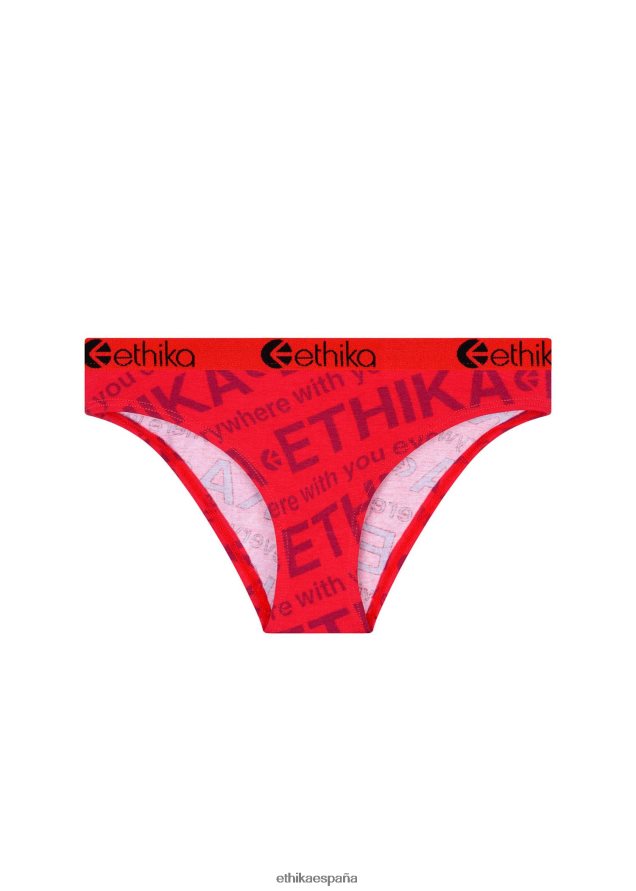 ropa chicas Ethika bikini jr con envoltura de cerezas FD68J1719