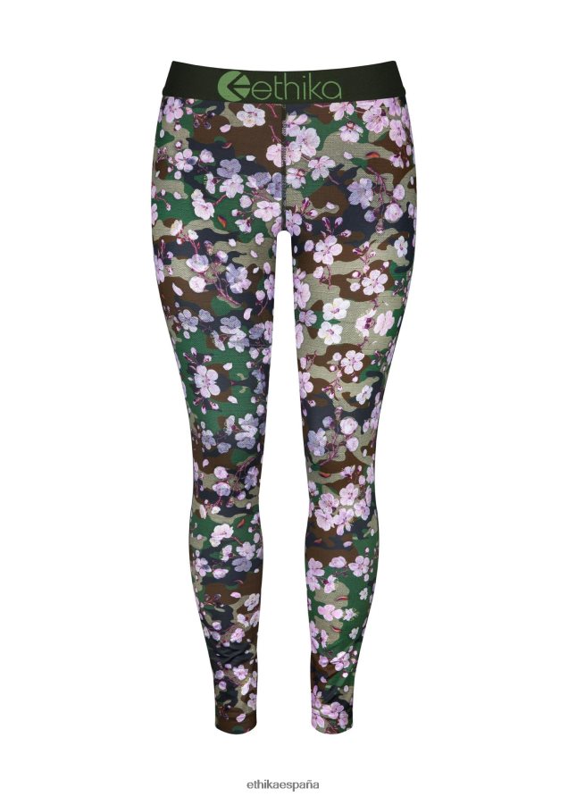 ropa chicas Ethika leggings jr flor de durazno FD68J2036