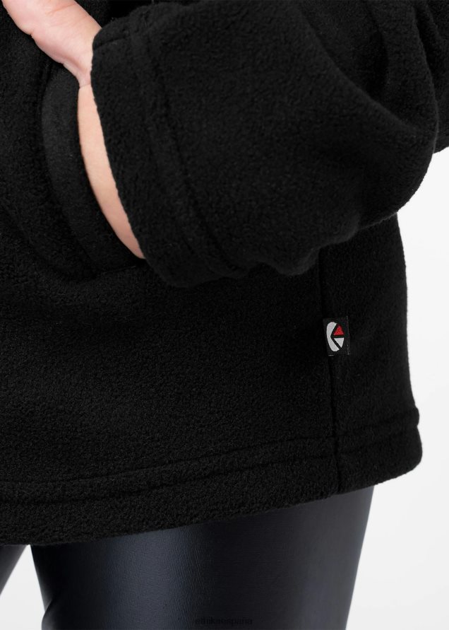 ropa chicas Ethika chaqueta micro polar negra FD68J2033