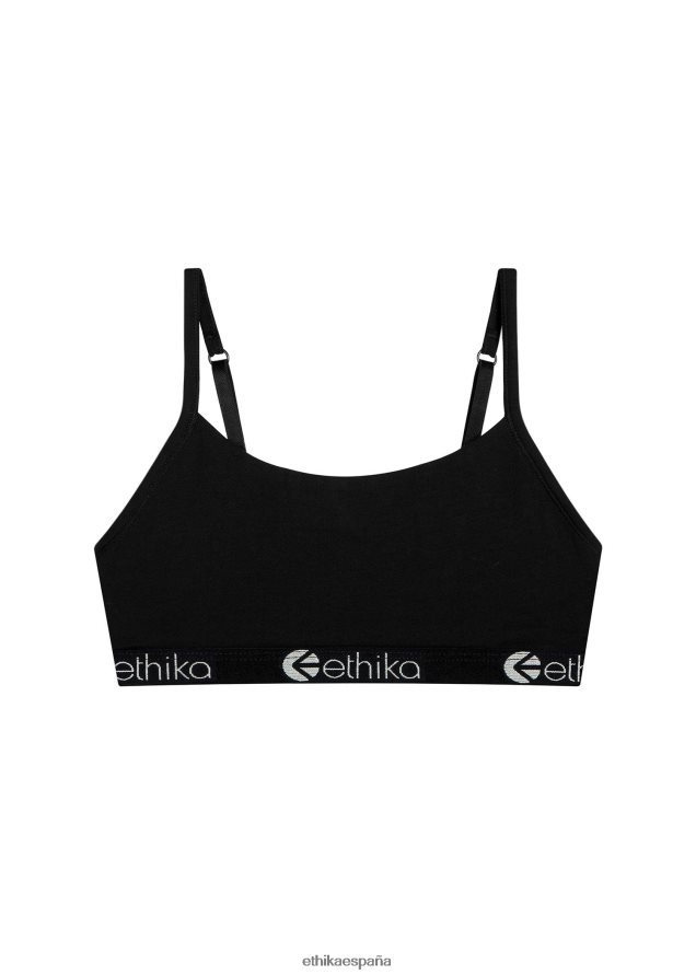 ropa chicas Ethika sujetador jersey jr negro medianoche FD68J1963