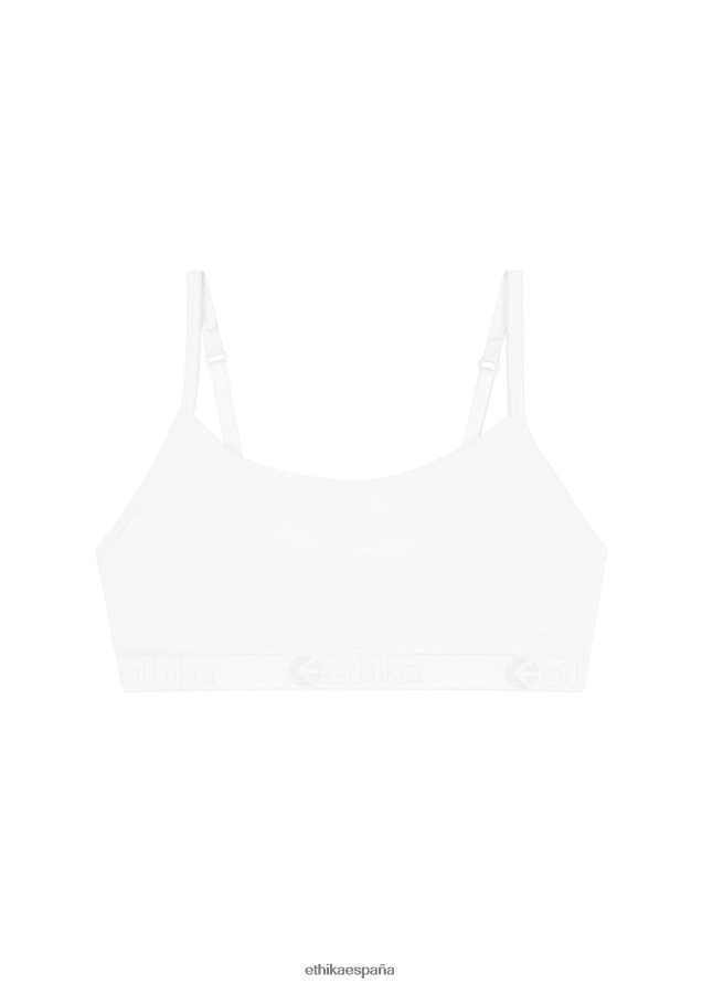 ropa chicas Ethika sujetador jr blanco nieve FD68J1967