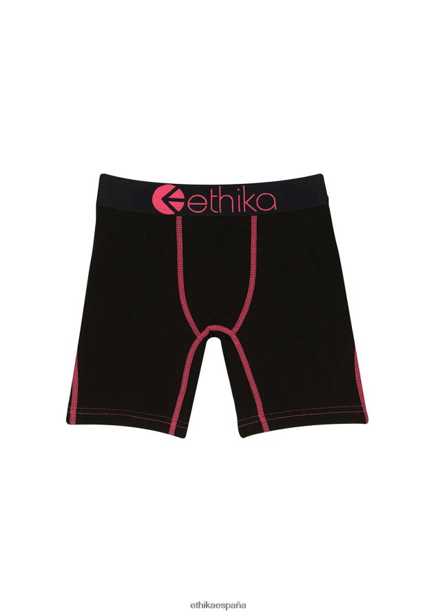 ropa niños pequeños Ethika grapa negra roz FD68J1808