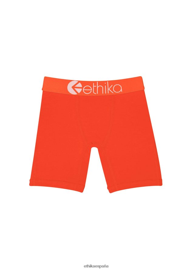 ropa niños pequeños Ethika naranja nativa básica FD68J1815