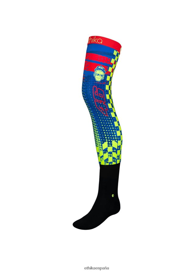 accesorios Niños Ethika calcetines de moto valentino rossi vr mugello calcetín de moto FD68J1977