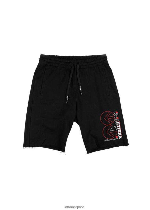 ropa Niños Ethika pantalón corto con borde crudo - cinética FD68J2050