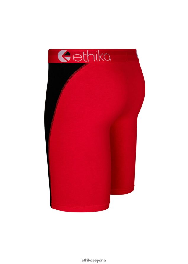 ropa Niños Ethika contraste básico rojo og FD68J1592