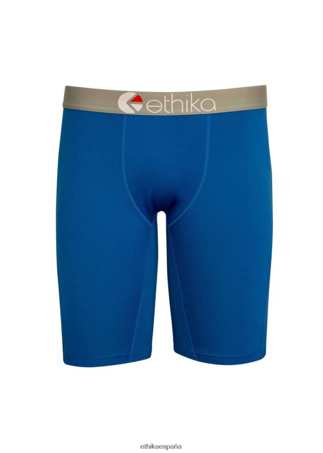 ropa Niños Ethika grapa micromalla rendimiento azul FD68J1665