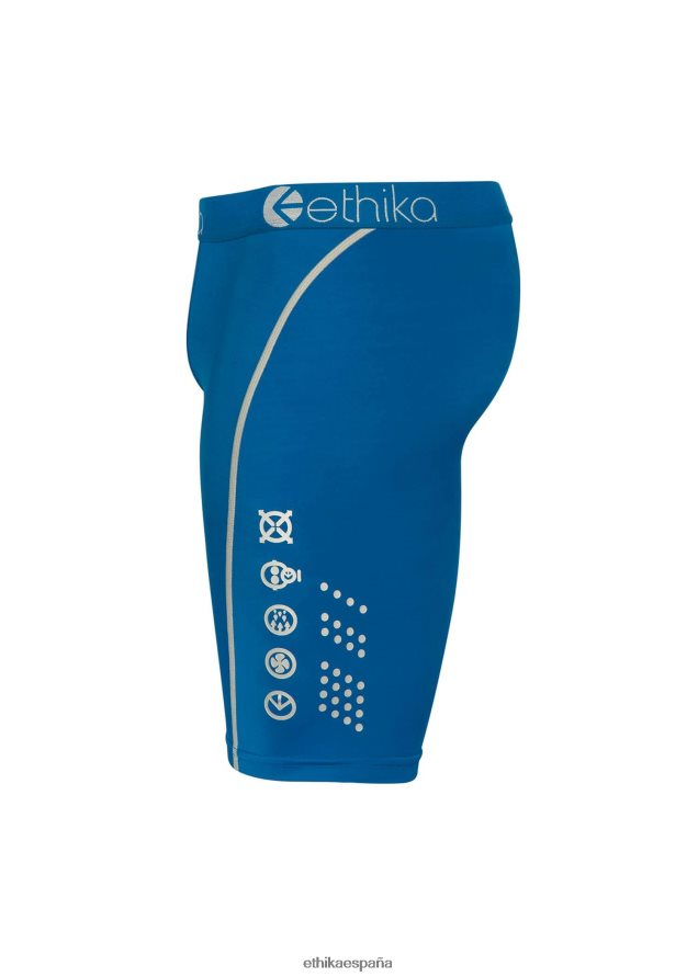 ropa Niños Ethika grapa rendimiento subzero azul neón FD68J1656