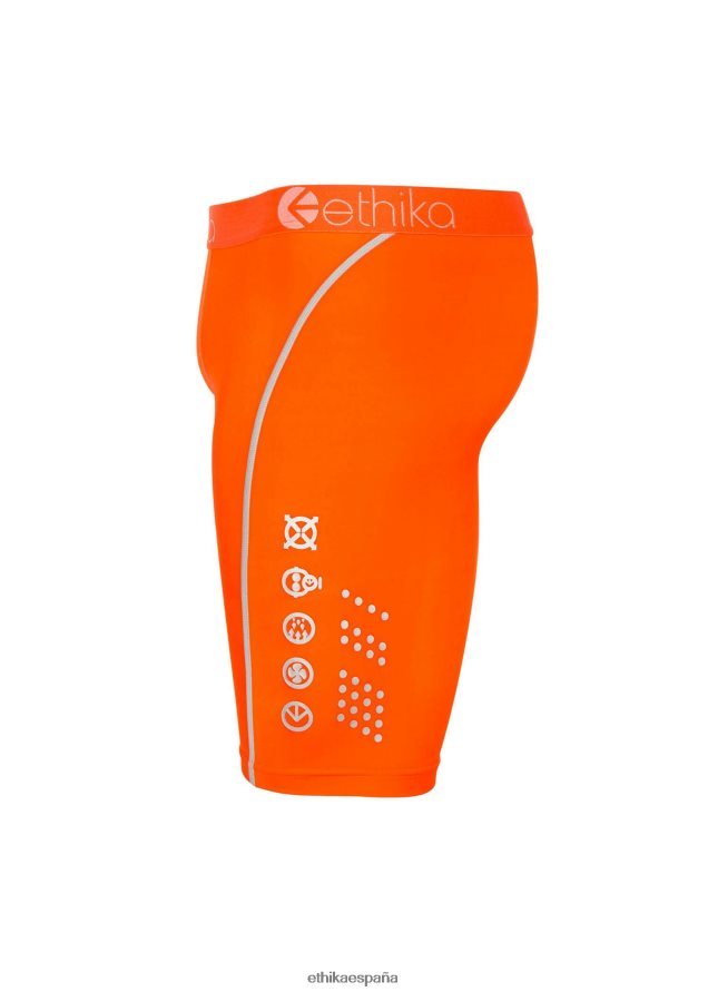 ropa Niños Ethika grapa rendimiento subzero naranja neón FD68J1655