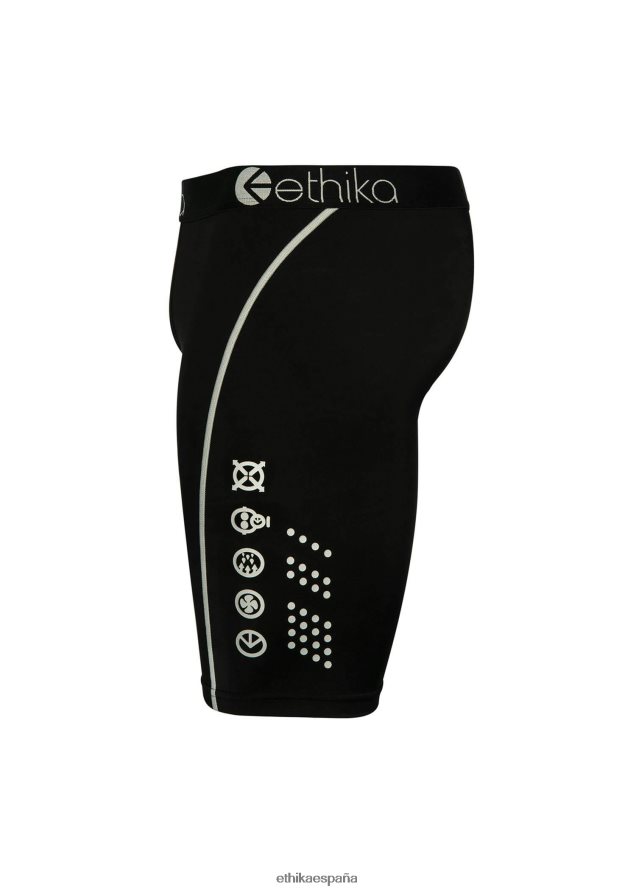 ropa Niños Ethika grapa rendimiento subzero negro FD68J1652