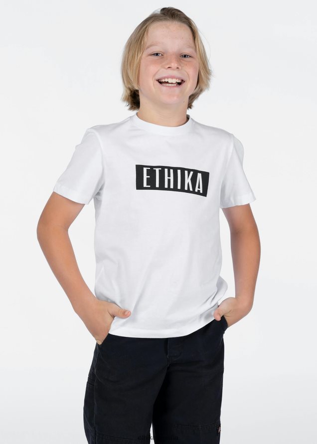 ropa Niños Ethika camiseta gráfica imperial camiseta negra blanca FD68J2008