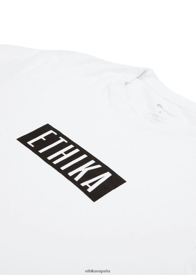 ropa Niños Ethika camiseta gráfica imperial camiseta negra blanca FD68J2008