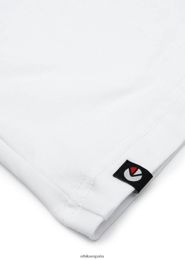 ropa Niños Ethika manga larga - camiseta gráfica familia trofeo blanco FD68J2013