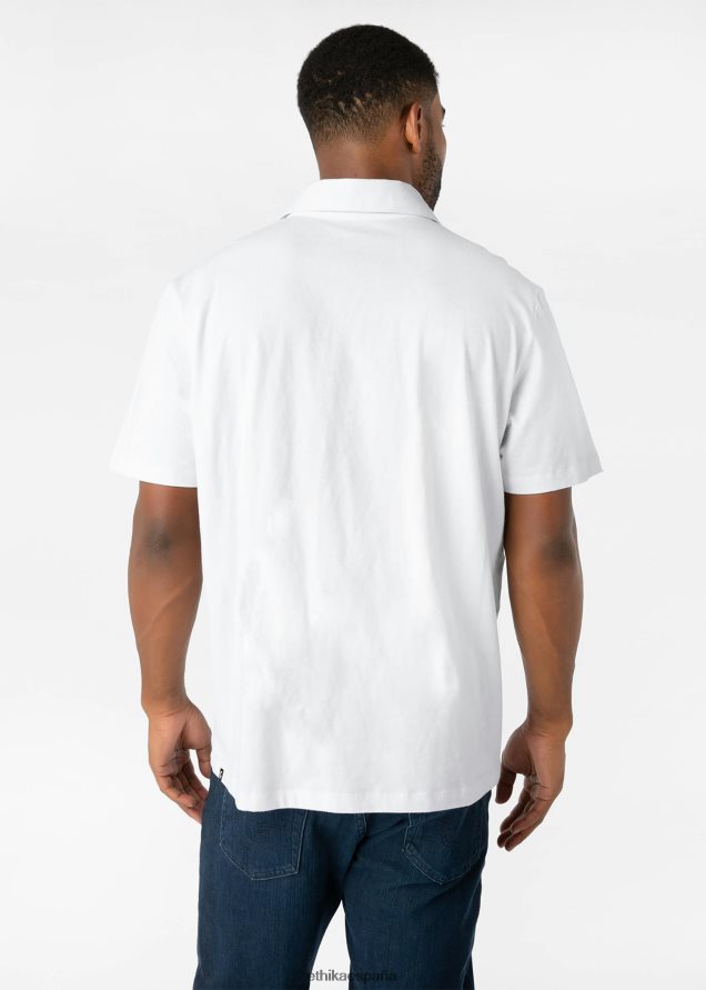 ropa Niños Ethika polo the skool boy - blanco FD68J533