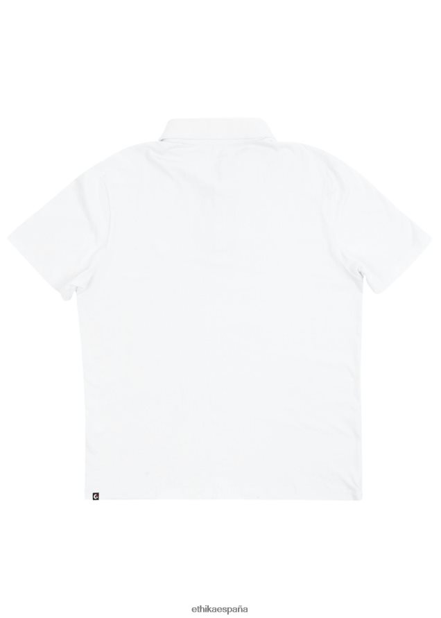 ropa Niños Ethika polo the skool boy - blanco FD68J533