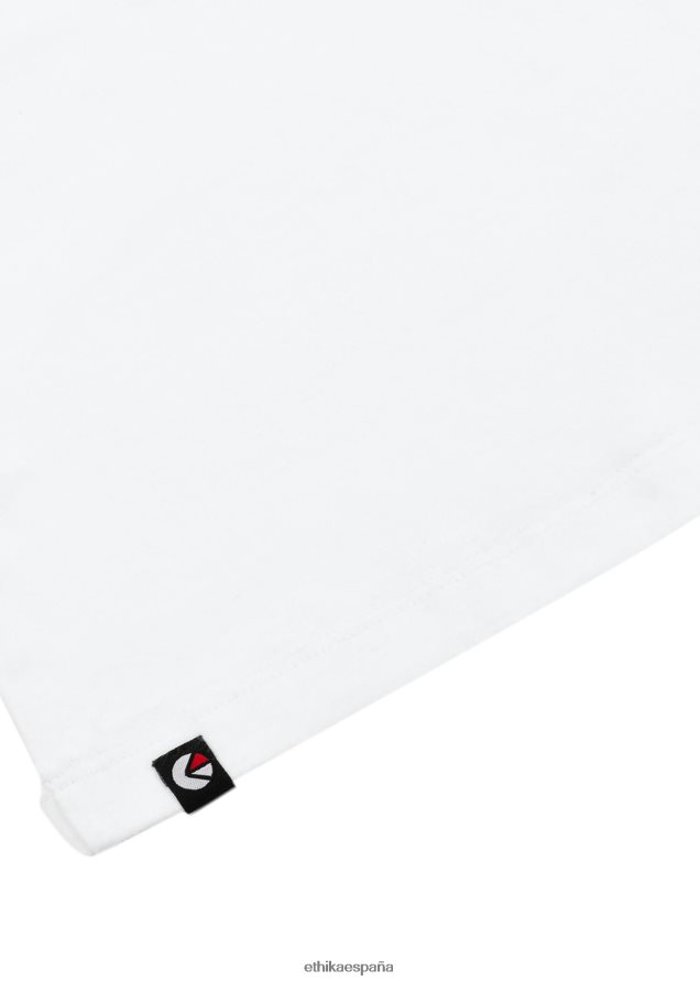 ropa Niños Ethika polo the skool boy - blanco FD68J533