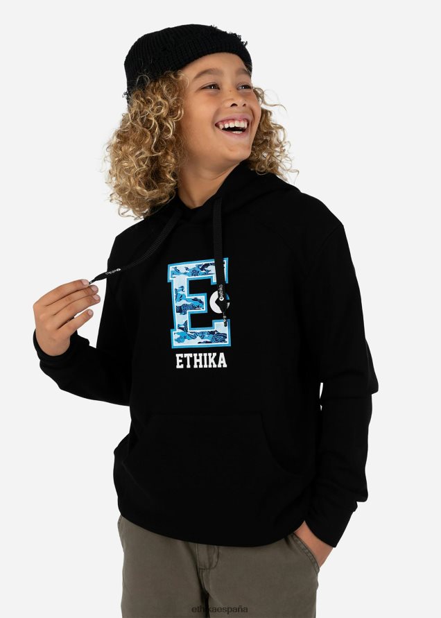 ropa Niños Ethika sudadera con capucha e bloque FD68J2017