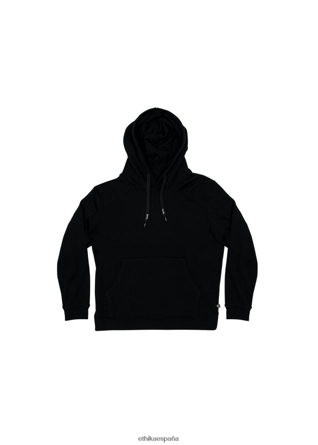 ropa Niños Ethika sudadera con capucha negro FD68J2019